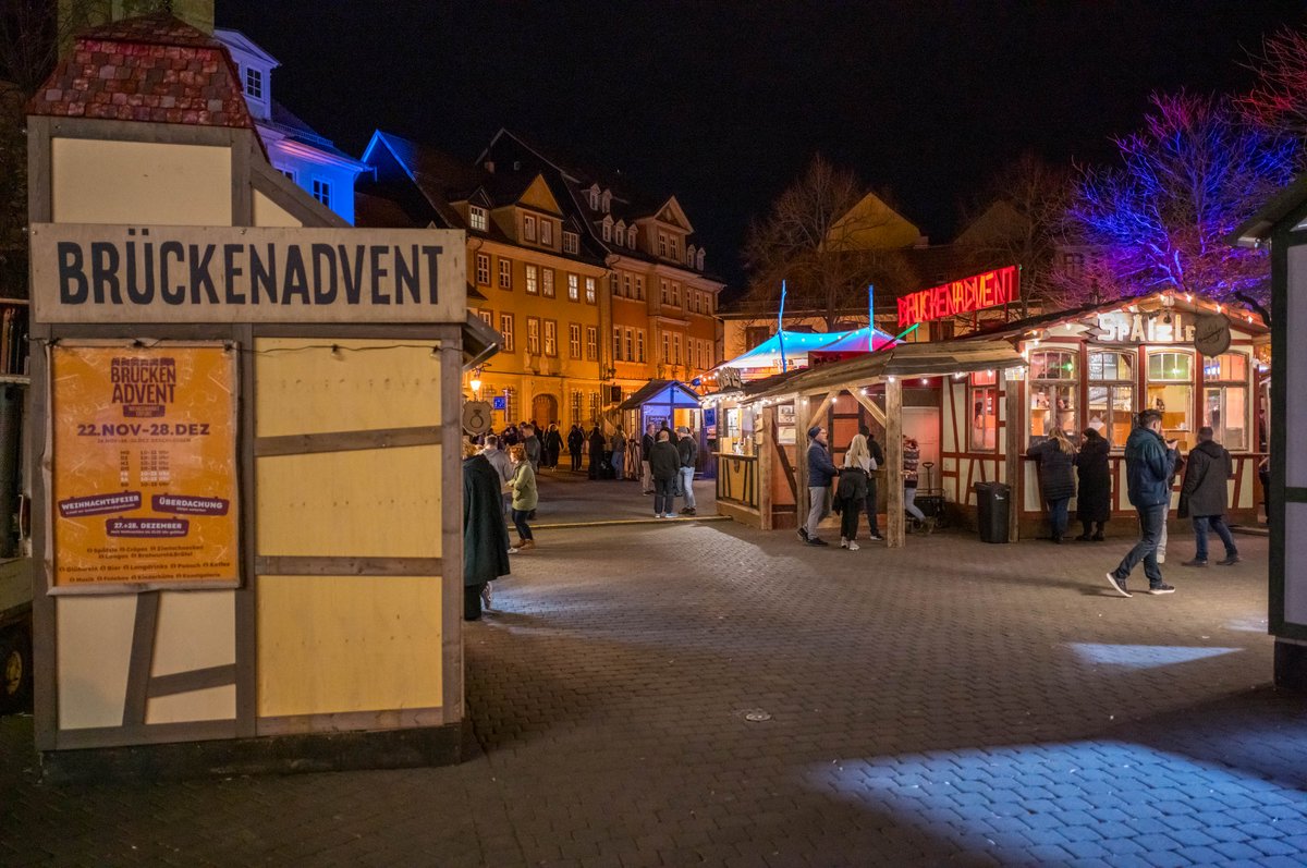 Brückenadvent | Weihnachtsmarkt Erfurt Wenigemarkt