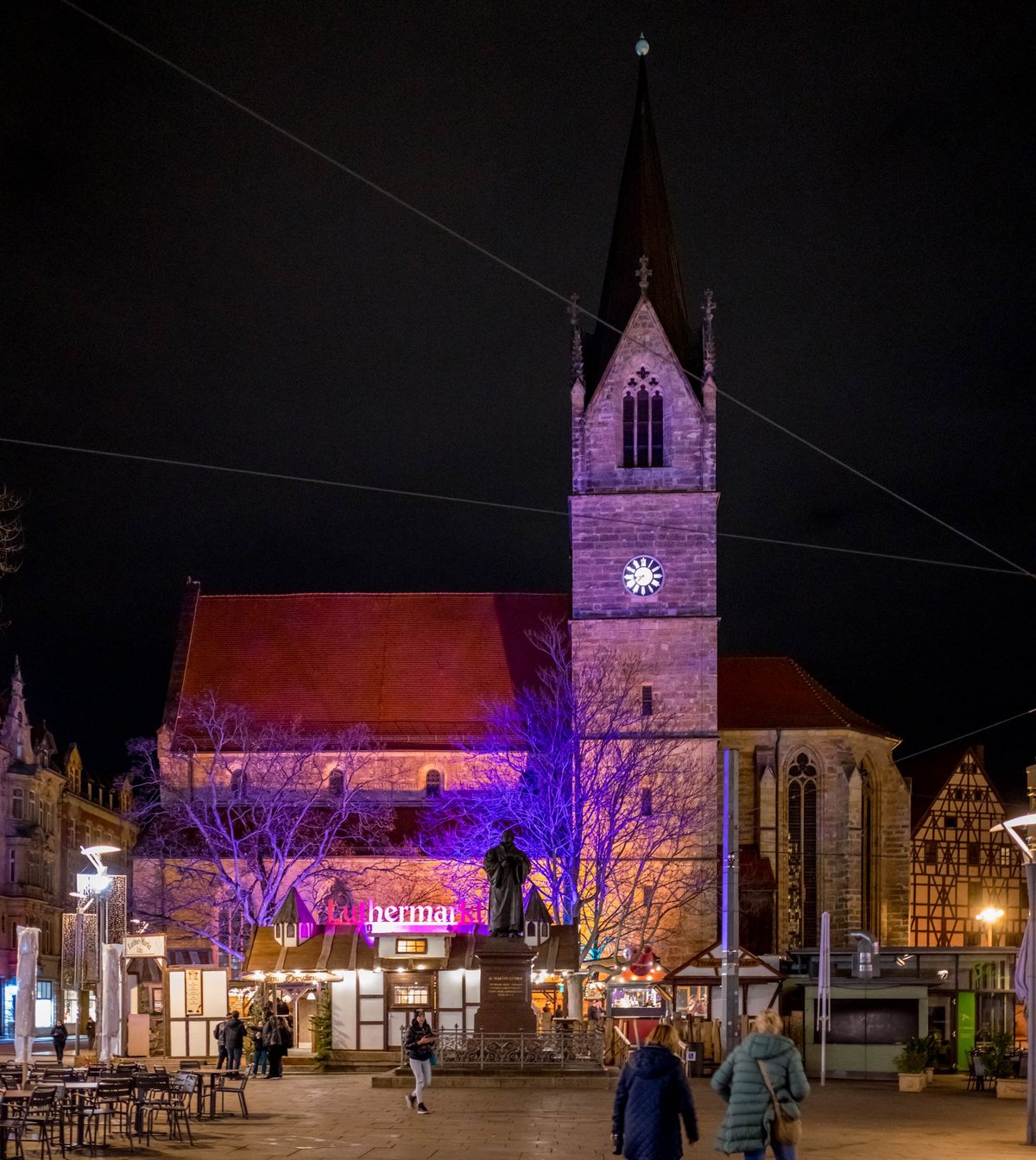 Luthermarkt an der Kaufmannskirche