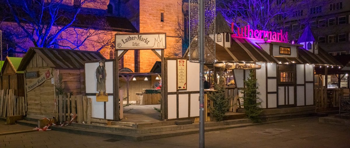 Luthermarkt an der Kaufmannskirche
