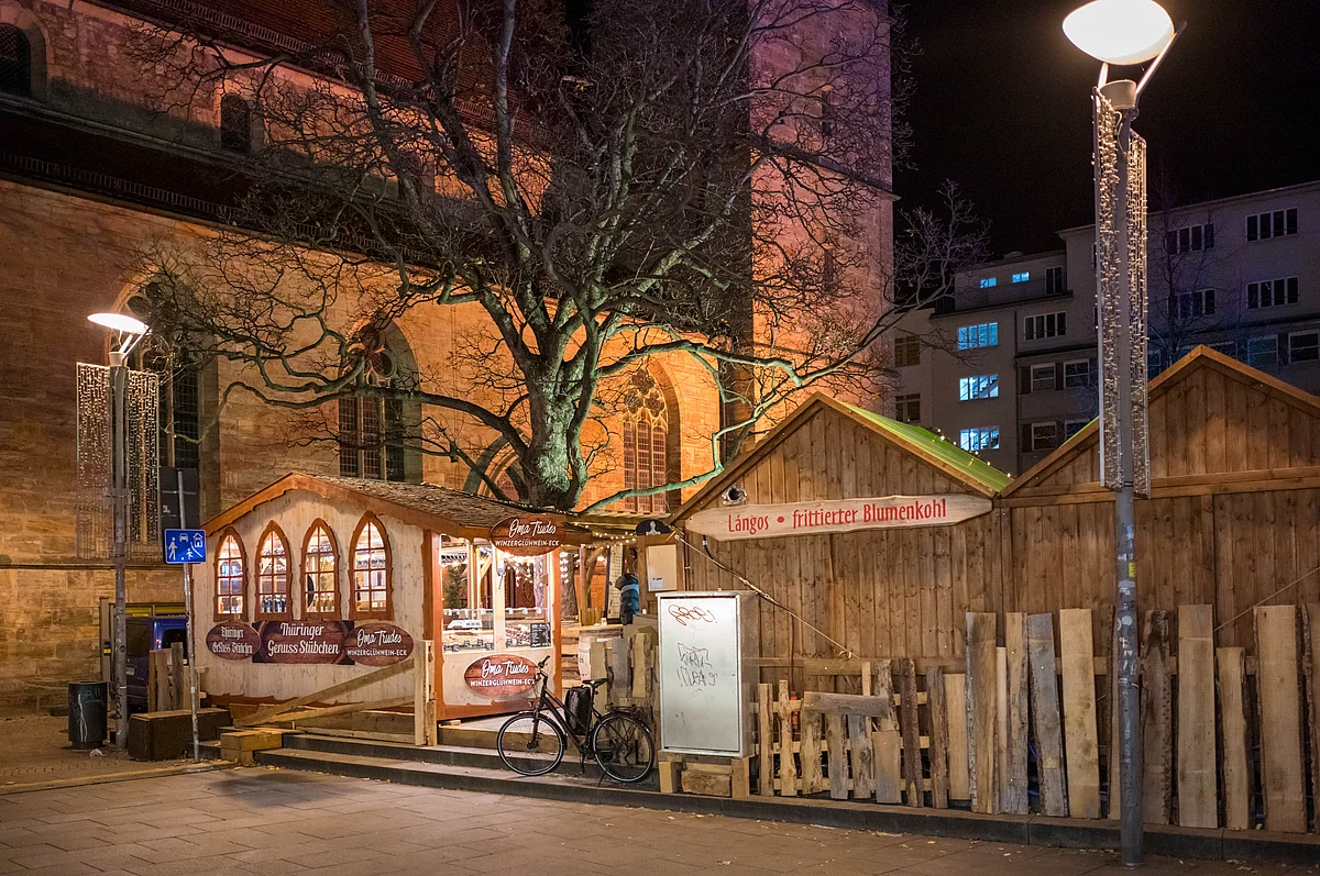 Luthermarkt an der Kaufmannskirche